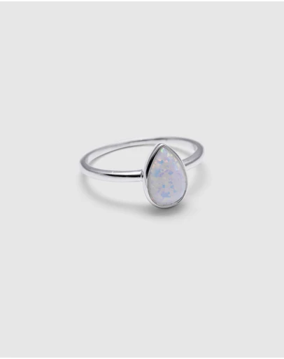 Von Treskow - Pear Czelline Opal Ring