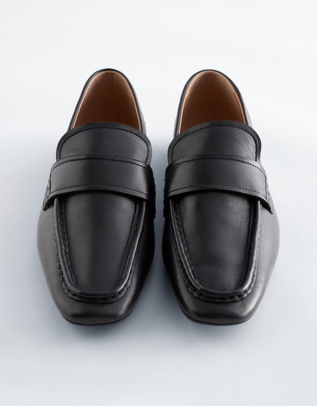 & Other Stories - Square-Toe Leather Loafers
