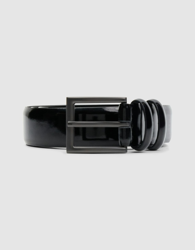 yd. - Patent Leather Belt