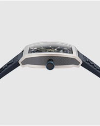 Aston Martin - TRG Titanium Case Blue Dial Blue Silicone Strap Watch