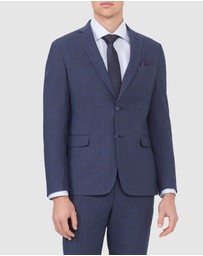 Van Heusen - Prince Of Wales Check Suit Jacket
