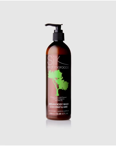Silk Oil of Morocco - Argan Hand and Body Wash - Coconut & Lime