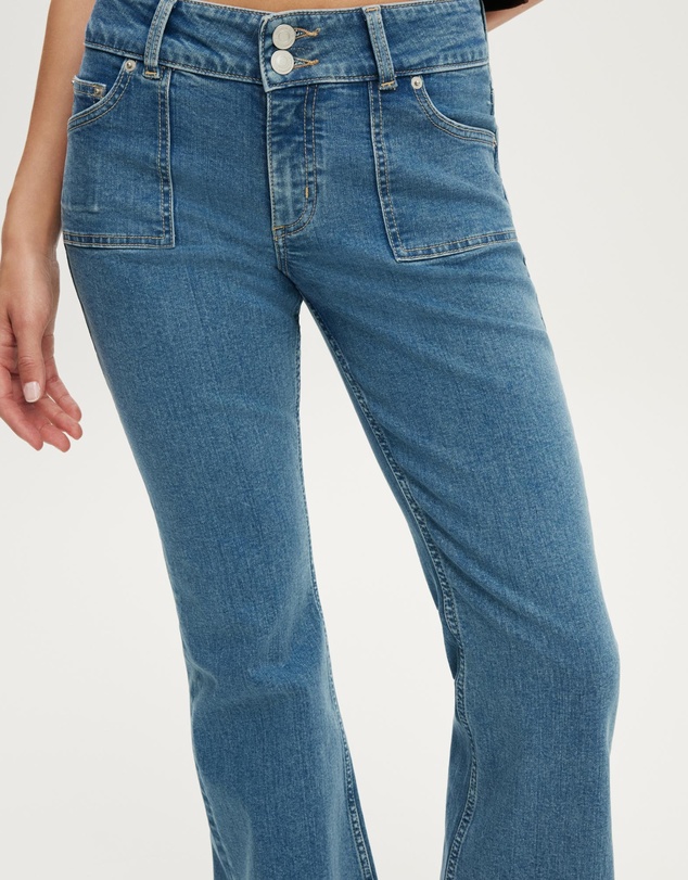Cotton On - Mid Rise Bootcut Jeans
