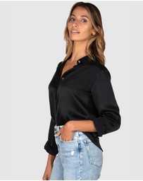 CAMIXA - Satin Silk Shirt