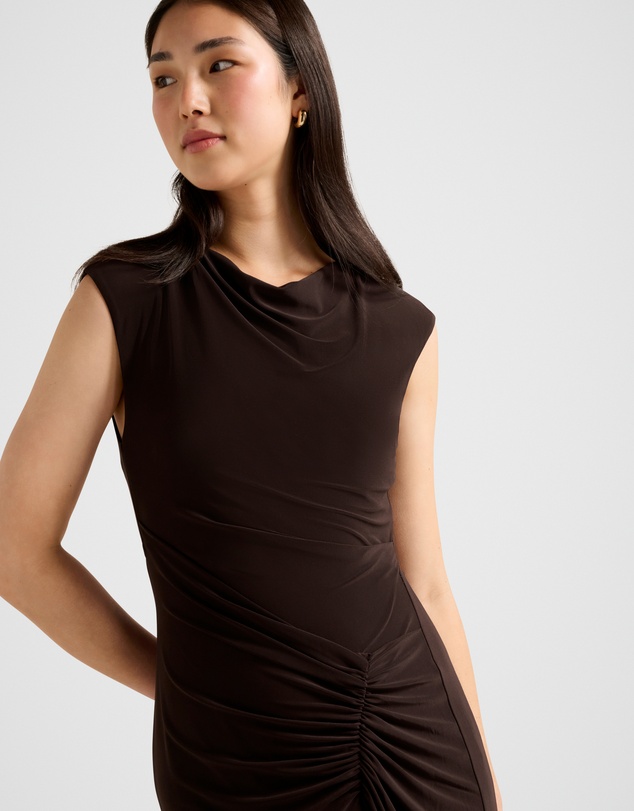 Forever New - Carrie Draped Bodycon Midi Dress
