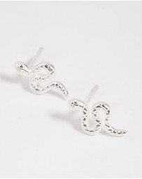 Lovisa - Sterling Silver Snake Stud Earrings