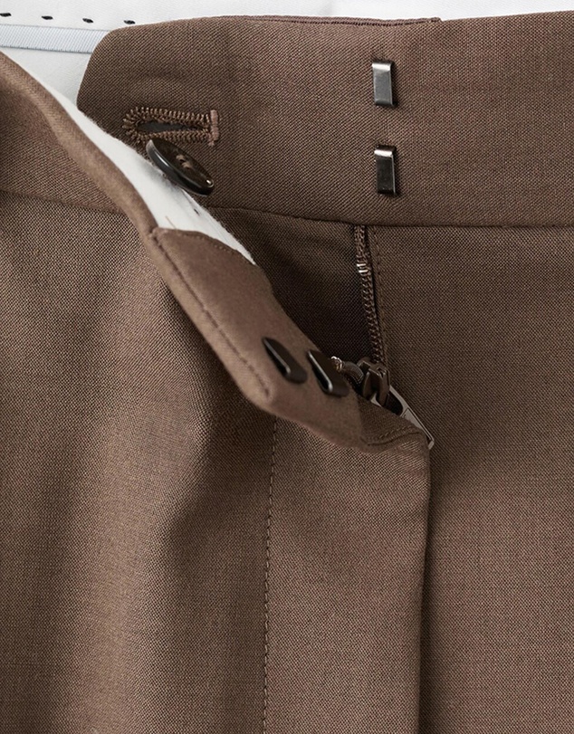 M.N.G - Pleated Straight-Leg Suit Trousers