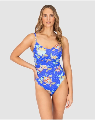 Baku Swimwear - Spice Temple D/E Cup Underwire One Piece Swimsuit