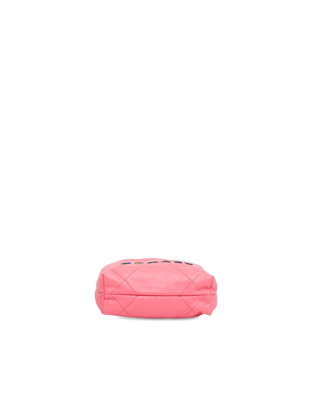 Pre-Loved by Azura Reborn - Pre-Loved Mini Shiny Calfskin Rainbow Hardware 22 Bag