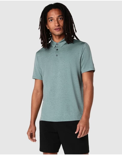 ASICS - Refined Texture Short Sleeve Polo-Shirt - Men's