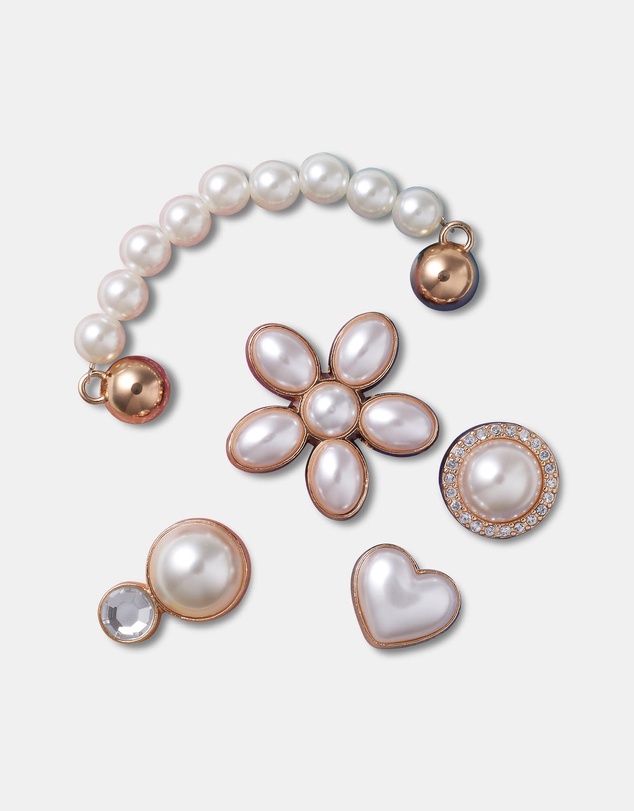 Crocs - Dainty Pearl Jewelry 5 Pack Jibbitz - Babies-Kids