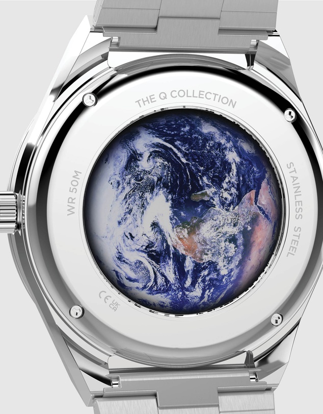 TIMEX - Q Timex NASA 40mm Stainless Steel Bracelet Watch