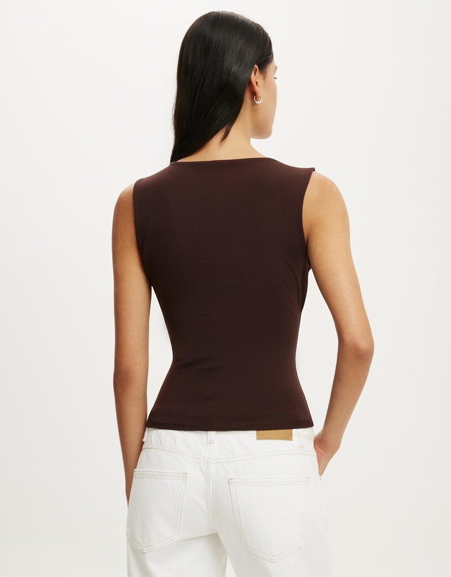 Cotton On - Maple V Neck Tank