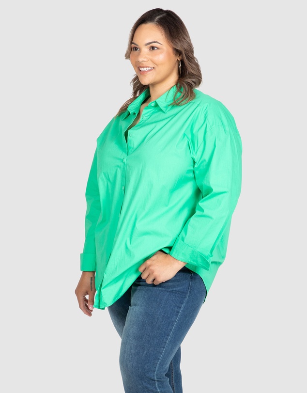 Love Your Wardrobe - Bronte Cotton Overshirt