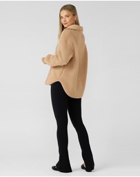 Lorna Jane - Field Teddy Half Zip Hoodie