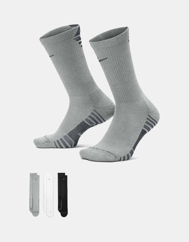 Nike - 3-Pack Everyday Elevated Crew Socks