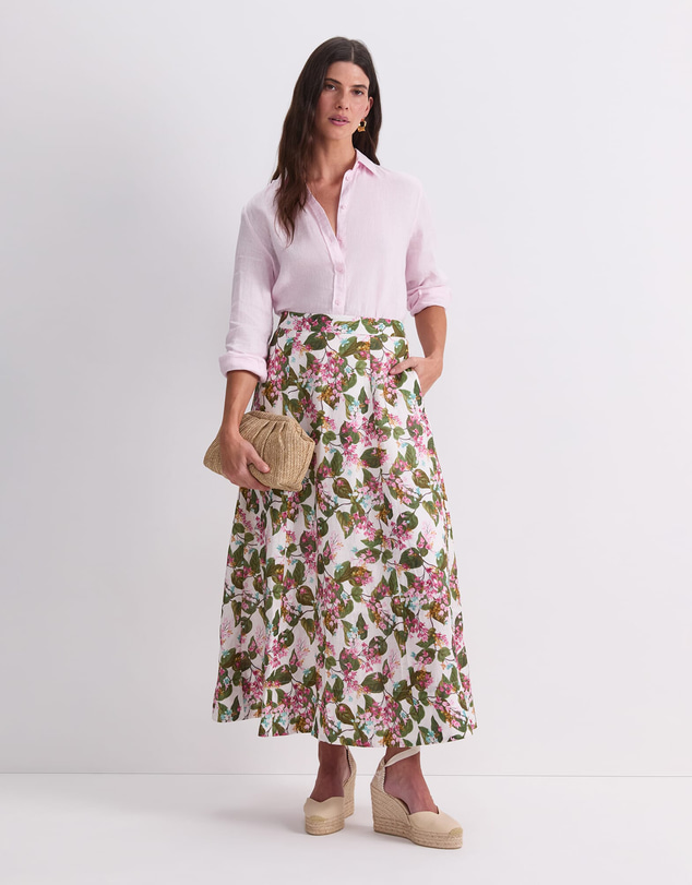 Sportscraft - Osterley Linen Liberty Skirt