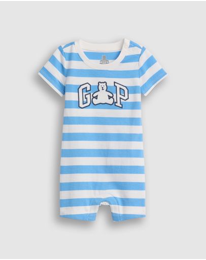 Blue White Stripe