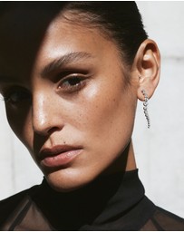 SAINT VALENTINE - Crescendo Drop Earrings - Silver