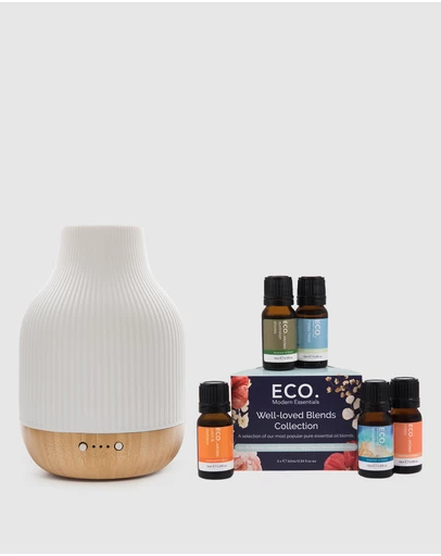 ECO. Modern Essentials - ECO. Coastal Diffuser & Well-loved Blends Collection