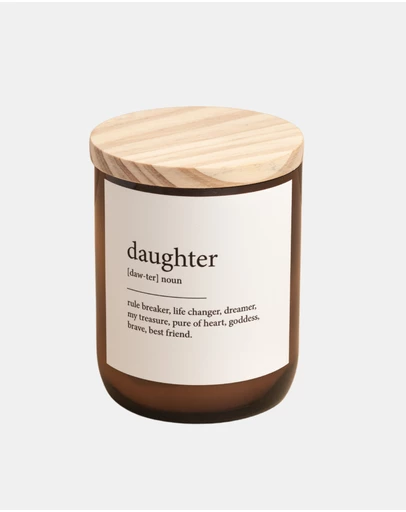 The Commonfolk Collective - Daughter ~ Dictionary Meaning Candle