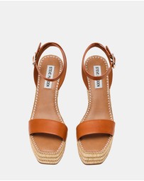 Steve Madden - Cassie Camel Leather Heels
