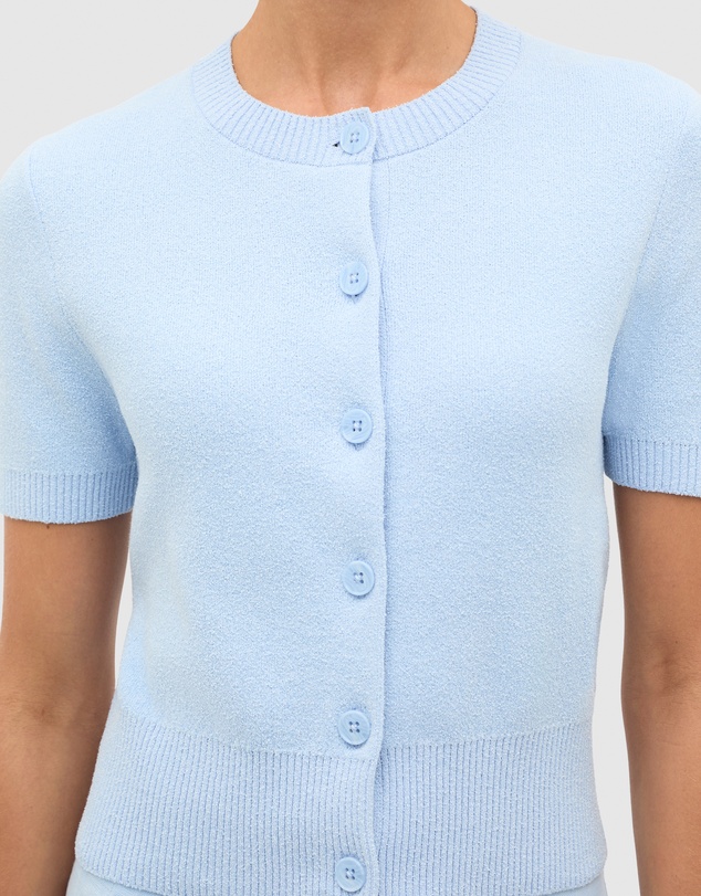 Seed Heritage - Boucle Short Sleeve Cardigan