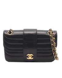 Pre-Loved by Azura Reborn - Pre-Loved CC Horizontal Quilted Lambskin Flap Bag