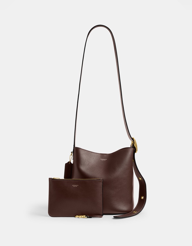 Coach - Natural Grain Leather Bleecker Bucket Bag 21