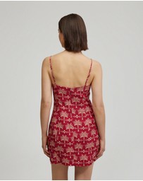 Oxford - Ebony Printed Mini Dress