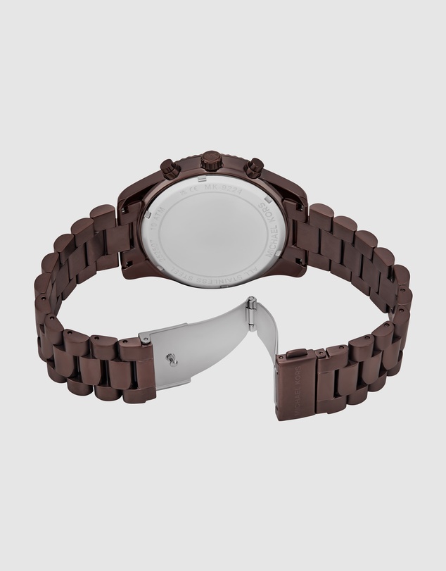 Michael Kors - Lexington Brown Chronograph Watch