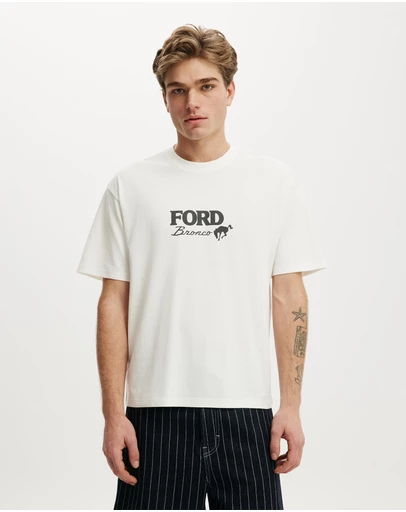 Cotton On - Everyday Fit License Moto T-Shirt