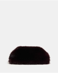 Elka Collective - Faux Fur Clutch