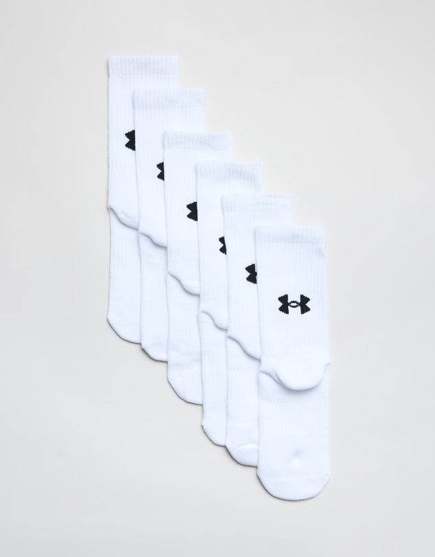 Under Armour - 6-Pack UA Training Crew Socks