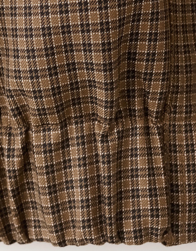M.N.G - Houndstooth Jacket With High Collar