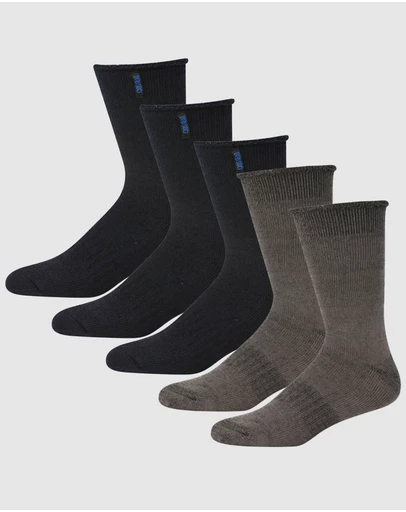 Pussyfoot - 5 Pack Bamboo Merino Boot Crew Socks Pack