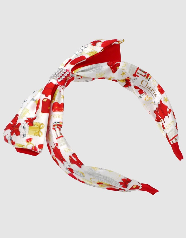 Claris The Chicest Mouse In Paris By Pink Poppy - Claris Fashion Holiday Heist Bow Headband