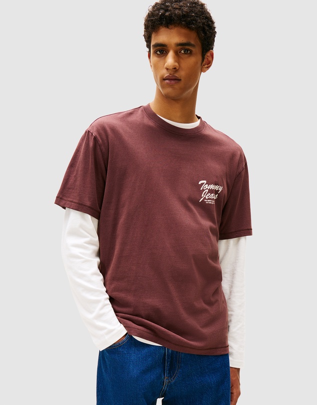 Tommy Jeans - Back Graphic Relaxed Crew Neck T-Shirt