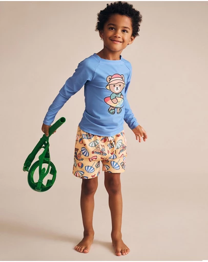Huxbaby - Beach Bear Swim Shorts - Kids