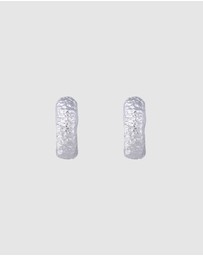 FAIRLEY - Antique Silver Huggies