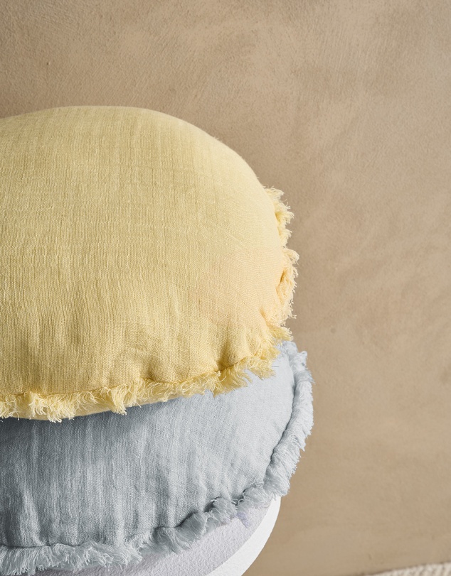 Linen House - Maya Filled Cushion Round