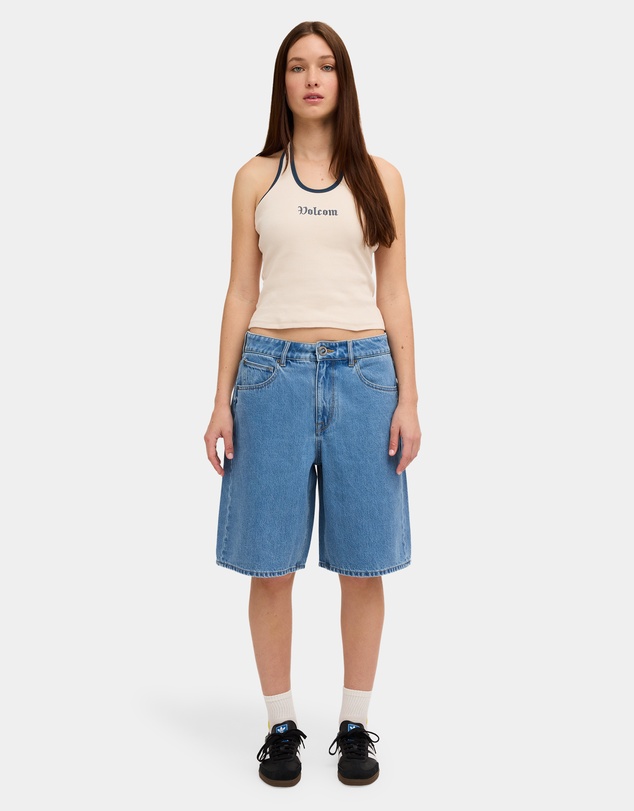 Volcom - Womens Legged It Denim Shorts