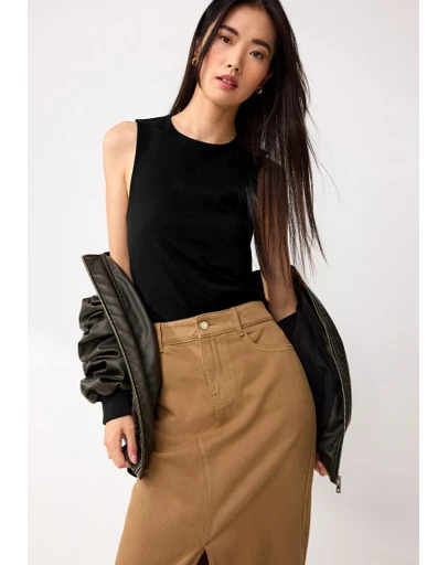 NEXT - Double Layered Super Soft Ribbed Tank Vest Top