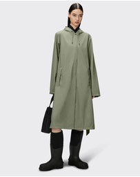 RAINS - A-Line W Longer Rain Jacket