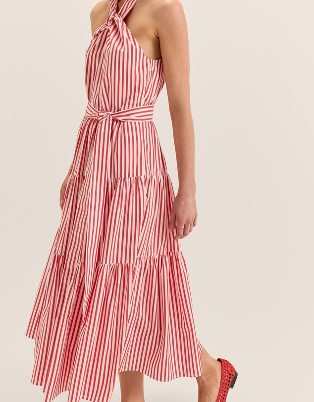 Review - San Rio Striped Halter Dress