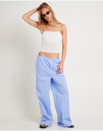 Subtitled - Hideaway Side Stripe Pants