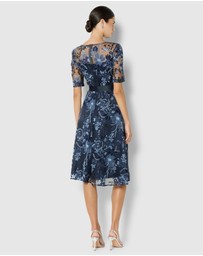 Montique - Loren Embroidered Dress