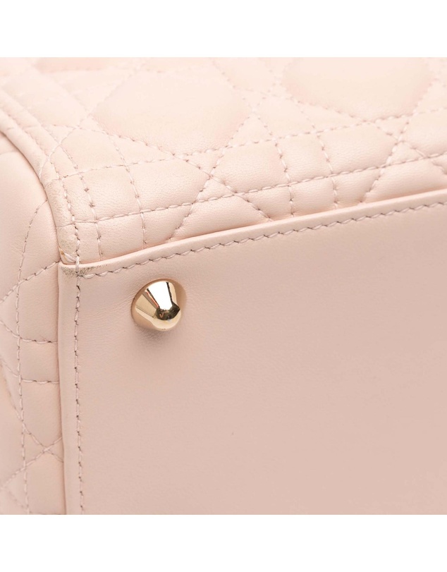 Pre-Loved by Azura Reborn - Pre-Loved Large Lambskin Cannage Lady Dior