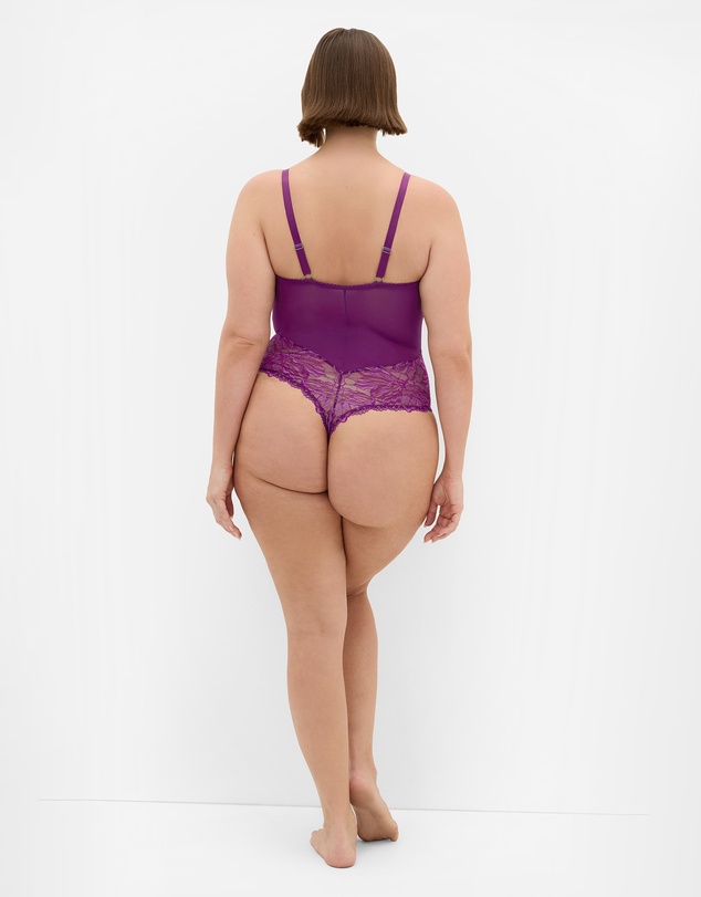City Chic - Ingrid Underwire Lace Bodysuit