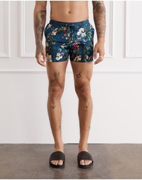 Aqua Blu Australia - Fritillaire Lycra Swim Shorts